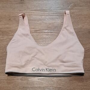 Calvin Klein Soft Pink Bralette